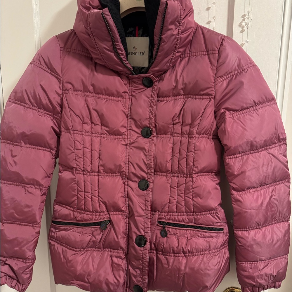 Moncler Pink Puffer Jacket